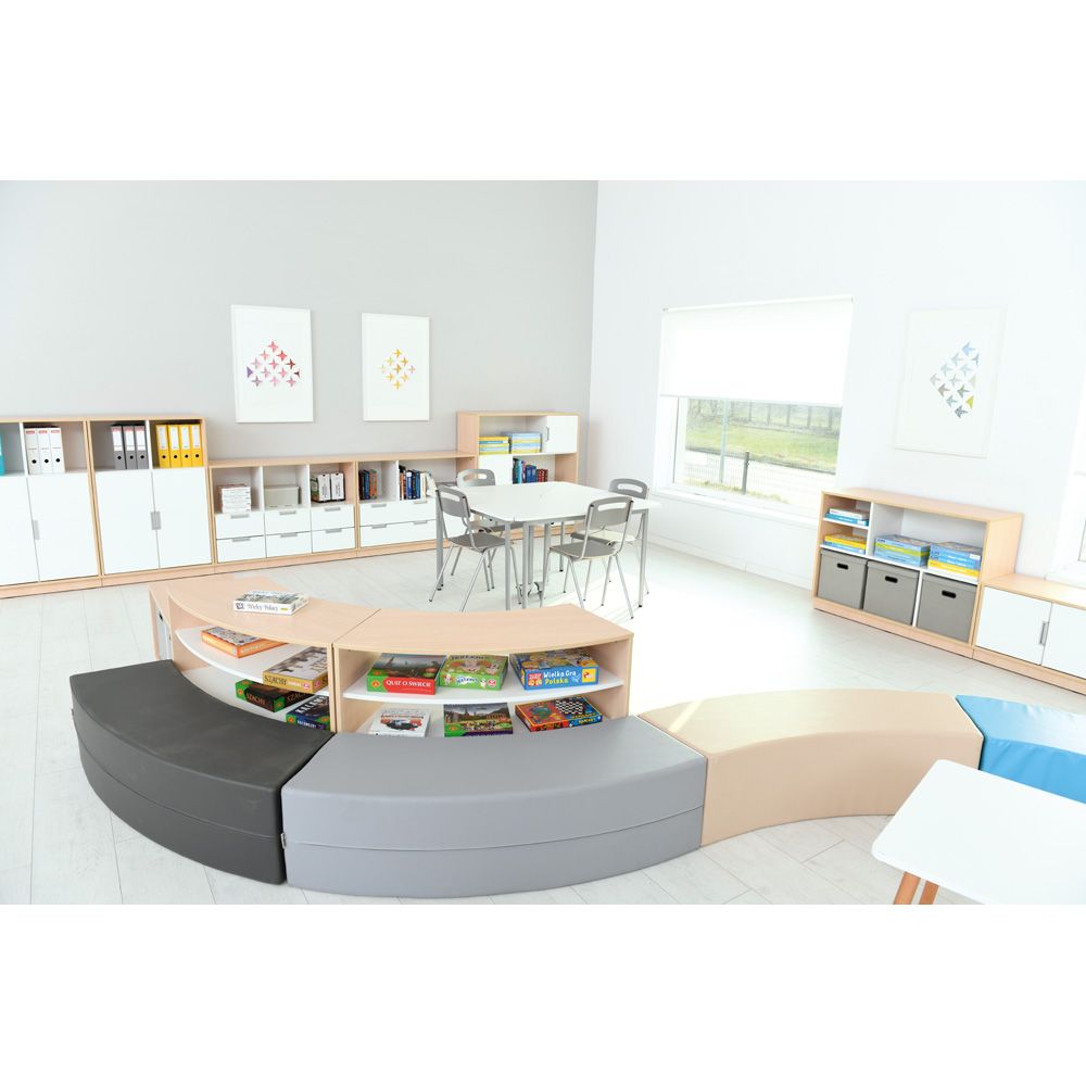 Quadro Curved 1/8-Circle Cabinet by Moje Bambino