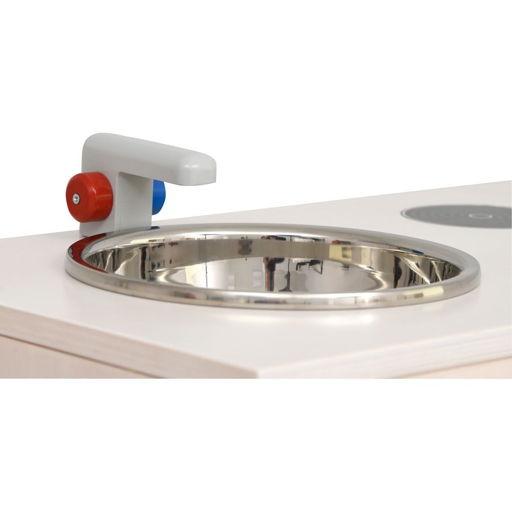 Play Kitchen Cabinet with Stove and Sink by Moje Bambino
