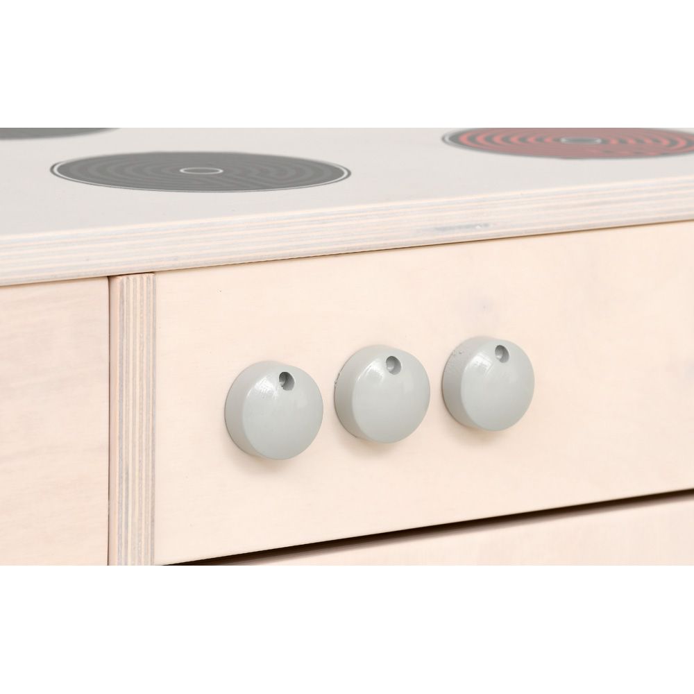 Play Kitchen Cabinet with Stove and Sink by Moje Bambino