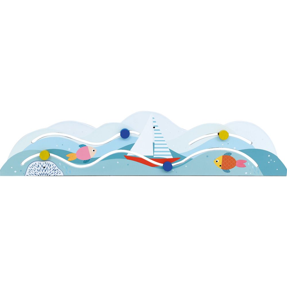 Wave Tracing Wall Activity Panel by Moje Bambino