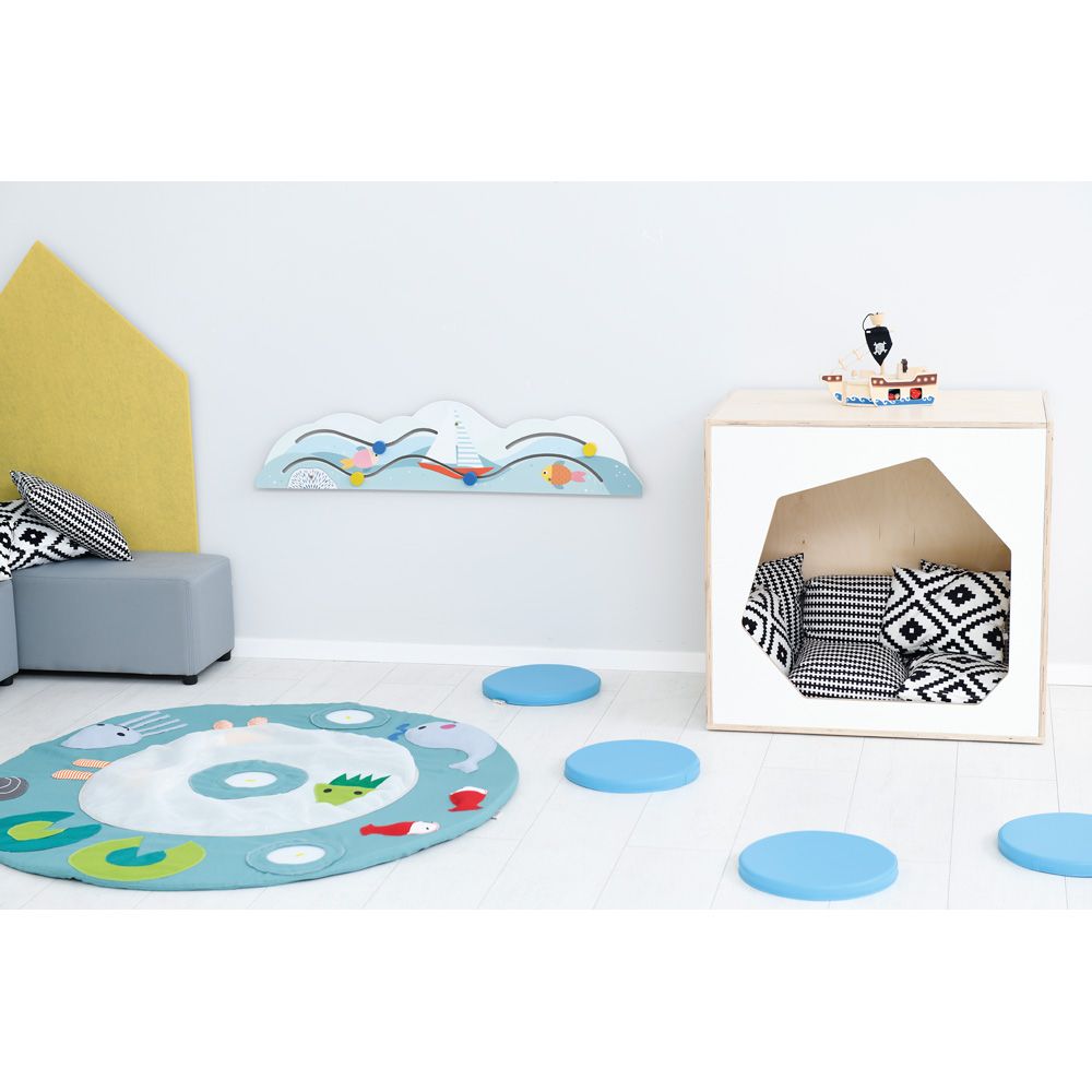 Wave Tracing Wall Activity Panel by Moje Bambino