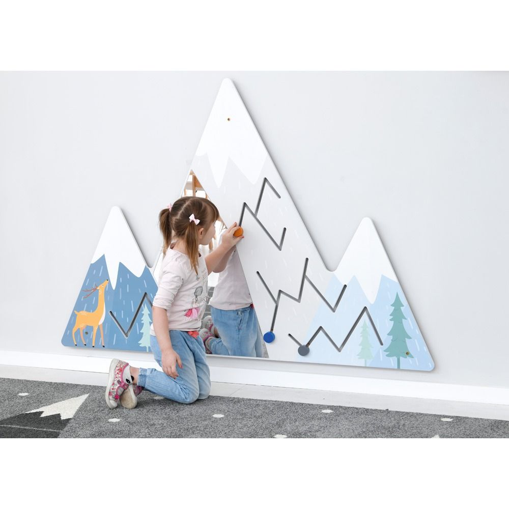 Summit Mountain Wall Activity Panel by Moje Bambino