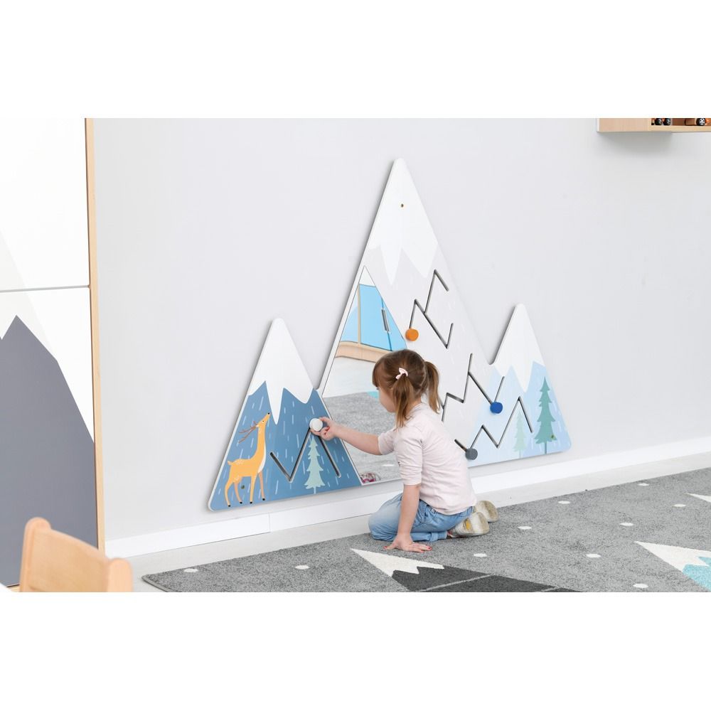 Summit Mountain Wall Activity Panel by Moje Bambino