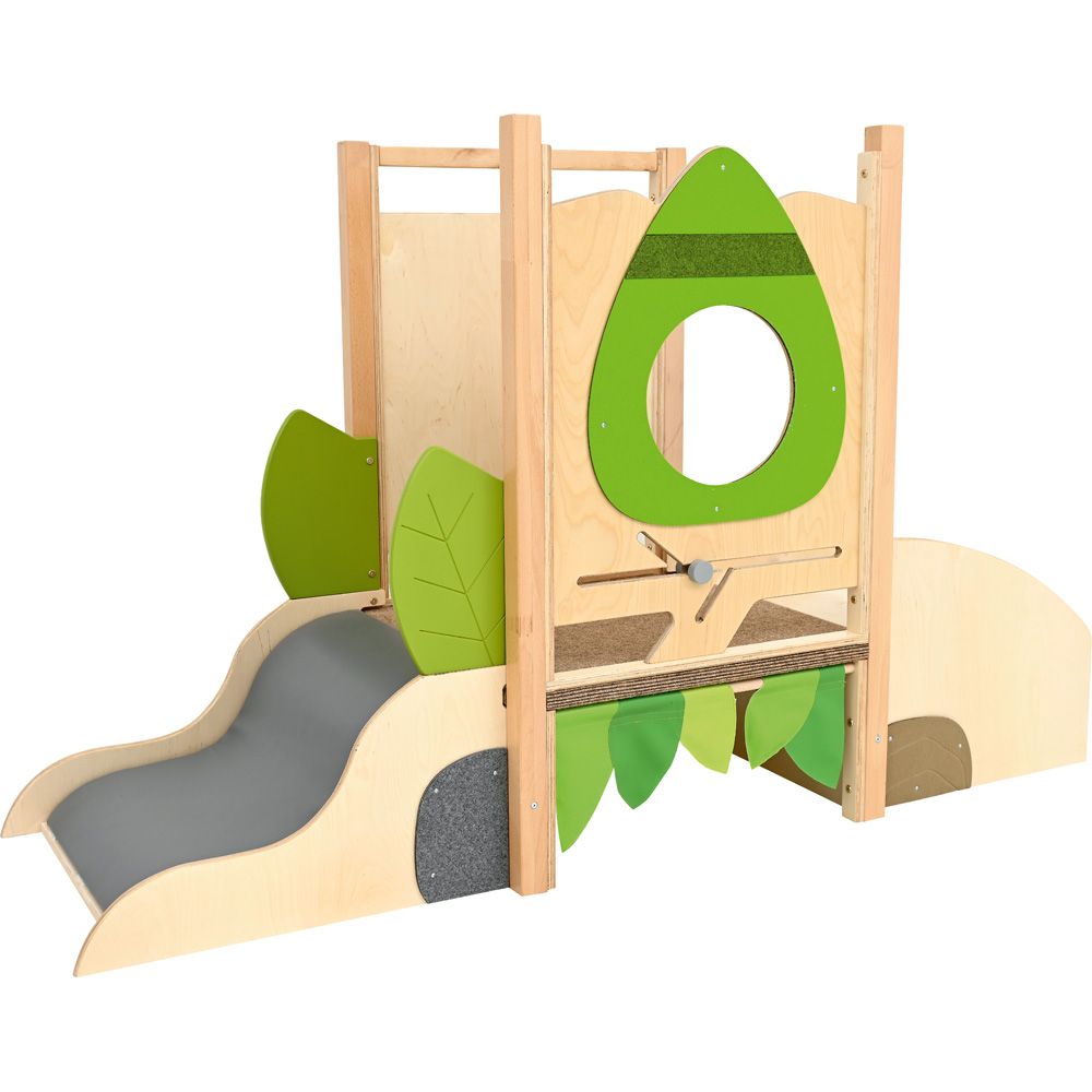 Flora Mini Loft with Stairs and Slide by Moje Bambino