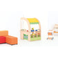 Corner Play Store with Counters and Cubbies by Moje Bambino
