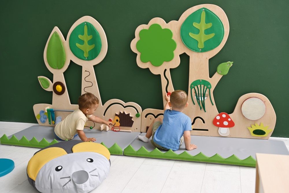 Sensory Forest #1 Wall Activity Panel by NOVUM
