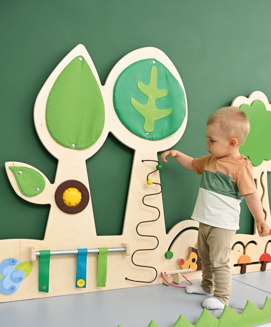 Sensory Forest #1 Wall Activity Panel by NOVUM