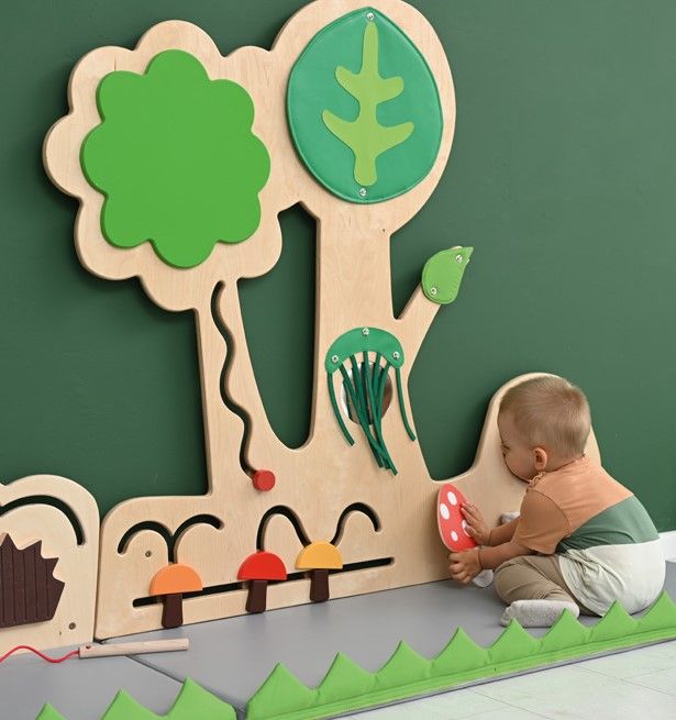 Sensory Forest #2 Textured Wall Panel by NOVUM