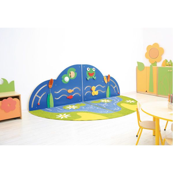 Lily Pond Corner Sensory Wall Panel by NOVUM