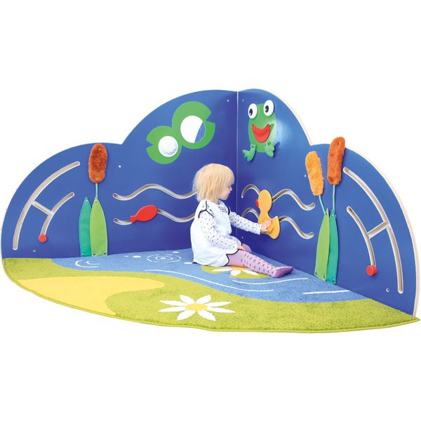 Lily Pond Corner Sensory Wall Panel by NOVUM