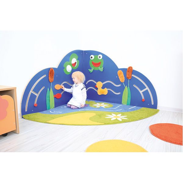 Lily Pond Corner Sensory Wall Panel by NOVUM