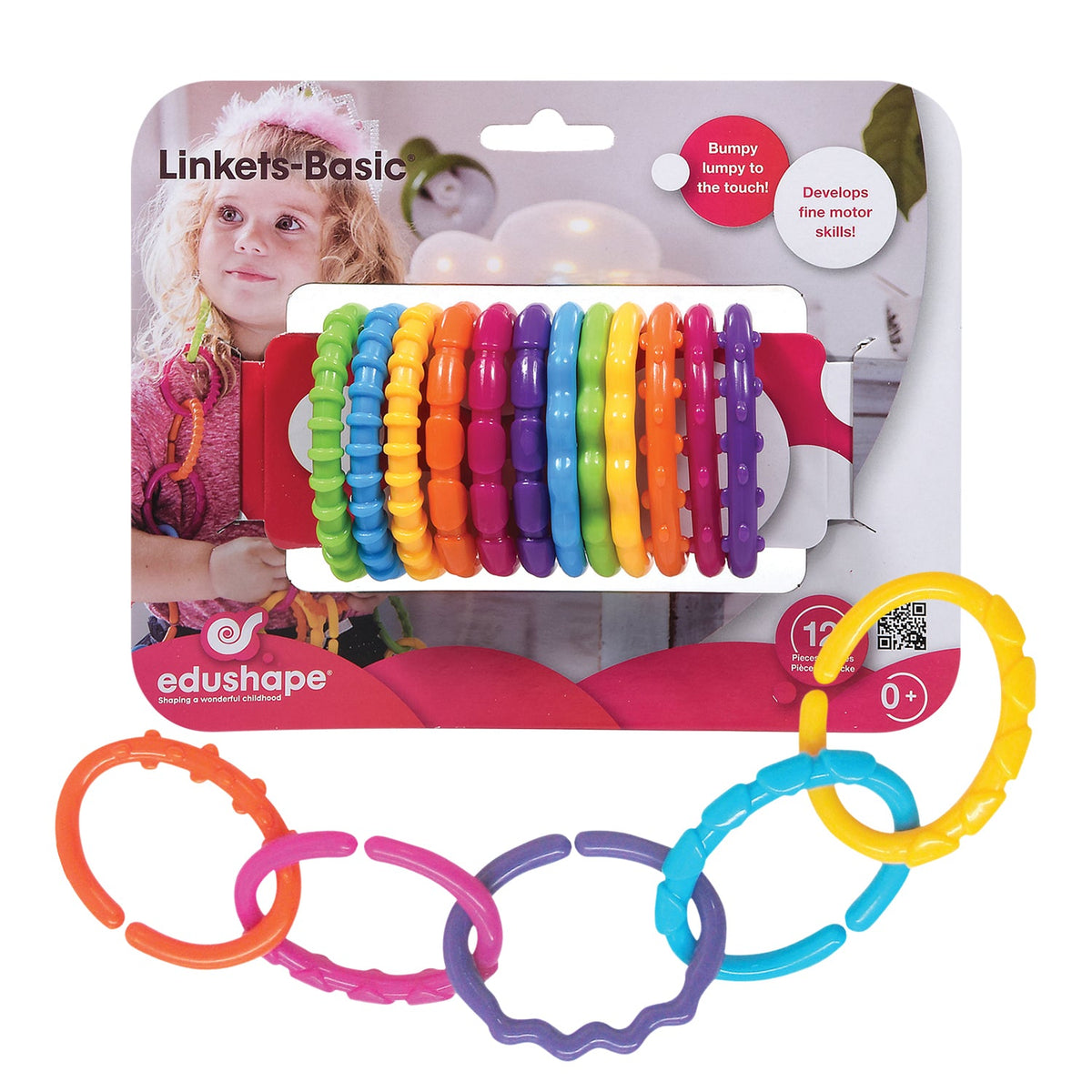 Textured Linking Toys, Primary
