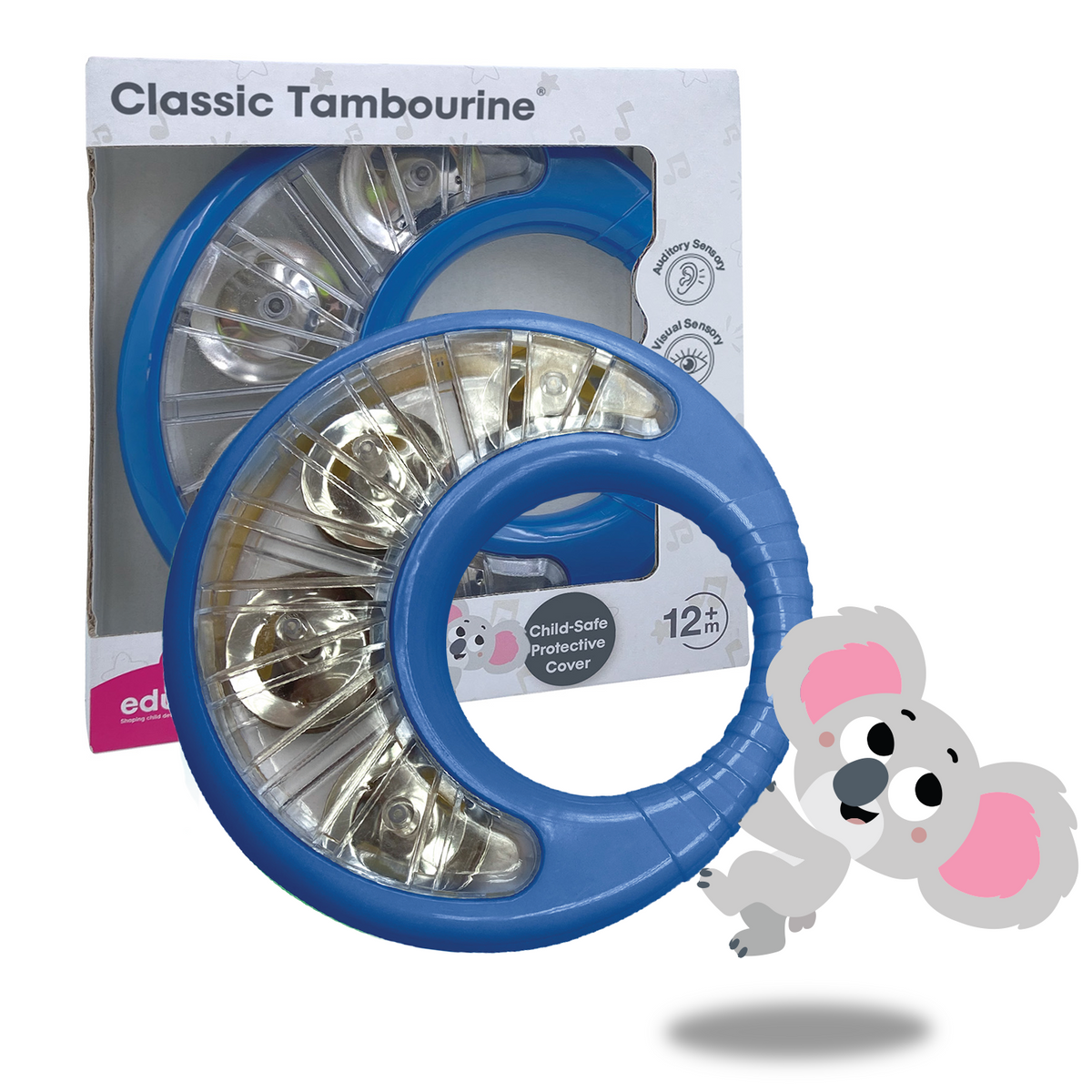 Kids' Tambourine, Blue