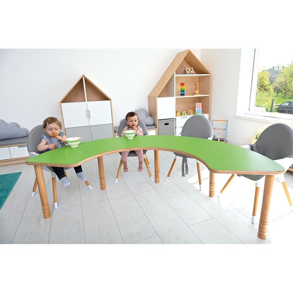 Curved Horseshoe Group Table by Moje Bambino