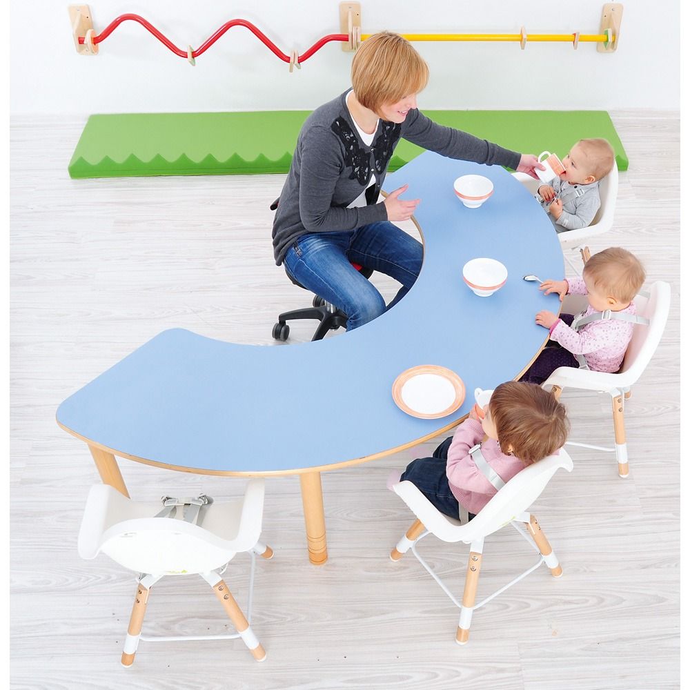 Curved Horseshoe Group Table by Moje Bambino