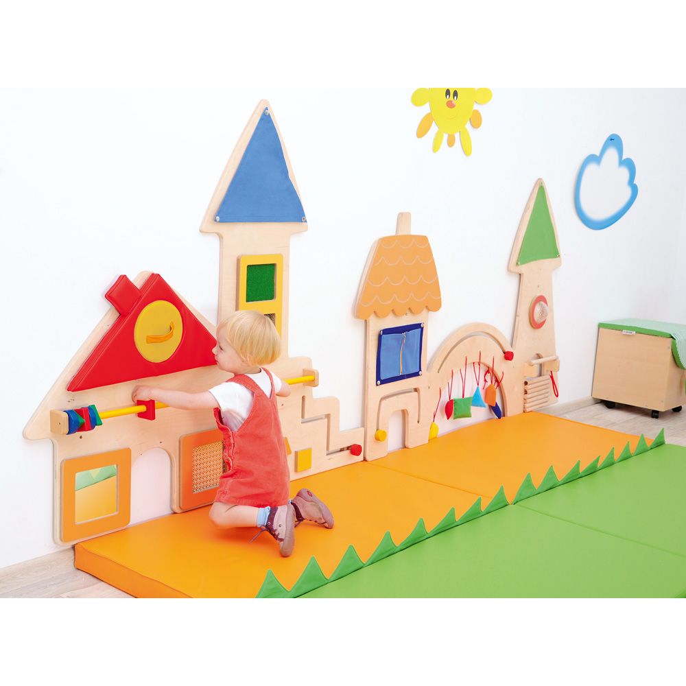 Village Sensory Play Panel (2-Panel Set) by NOVUM