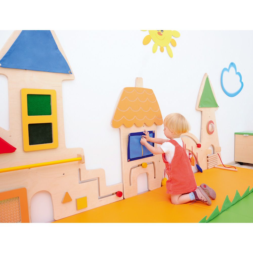 Village Sensory Play Panel (2-Panel Set) by NOVUM