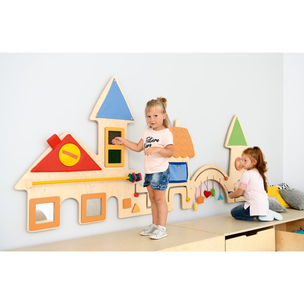 Village Sensory Play Panel (2-Panel Set) by NOVUM