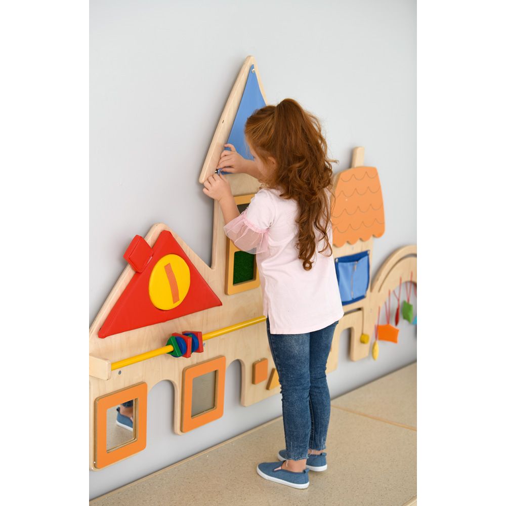 Village Sensory Play Panel (2-Panel Set) by NOVUM