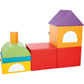 Locomotive Foam Play Set, 15 Pieces by Moje Bambino