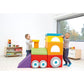 Locomotive Foam Play Set, 15 Pieces by Moje Bambino