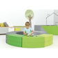 Paolo Curved Foam Bench Seat, Short by Moje Bambino