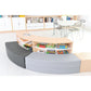 Paolo Curved Foam Bench Seat, Long by Moje Bambino