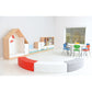 Paolo Curved Foam Bench Seat, Long by Moje Bambino