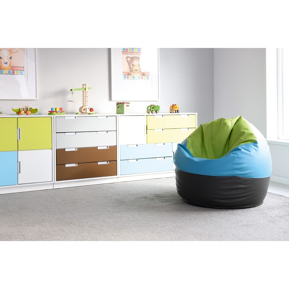 Large Patterned Bean Bag Pouf by Moje Bambino
