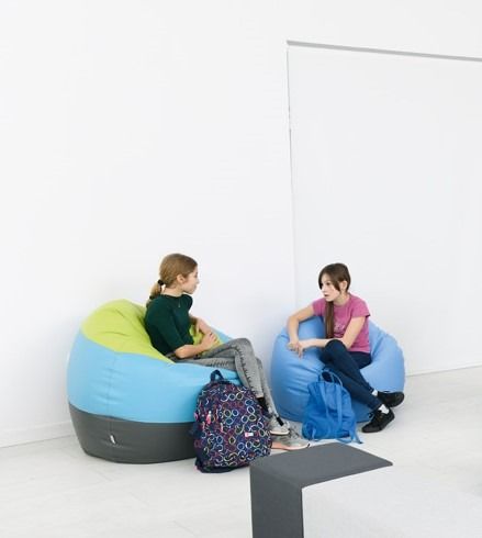 Large Patterned Bean Bag Pouf by Moje Bambino