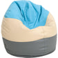 Large Patterned Bean Bag Pouf by Moje Bambino