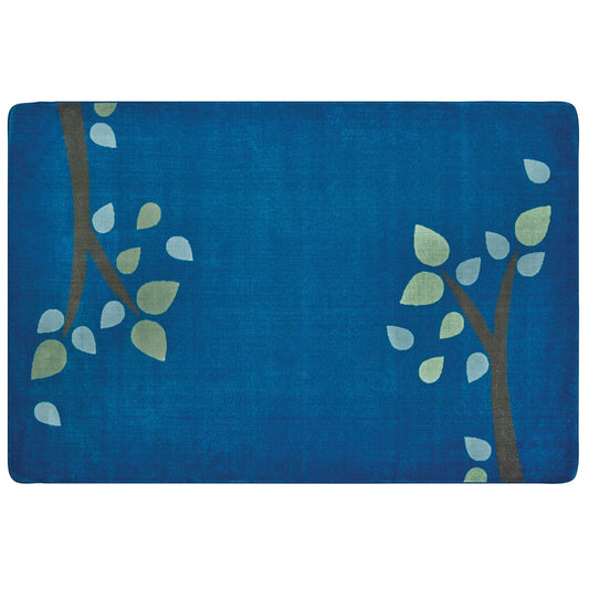 Branching Out Blue Classroom Rug