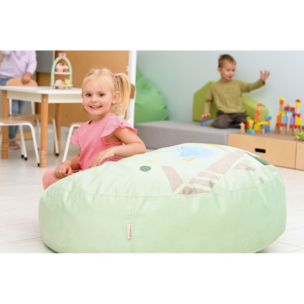 Forest Print Oversized Floor Cushion by Moje Bambino