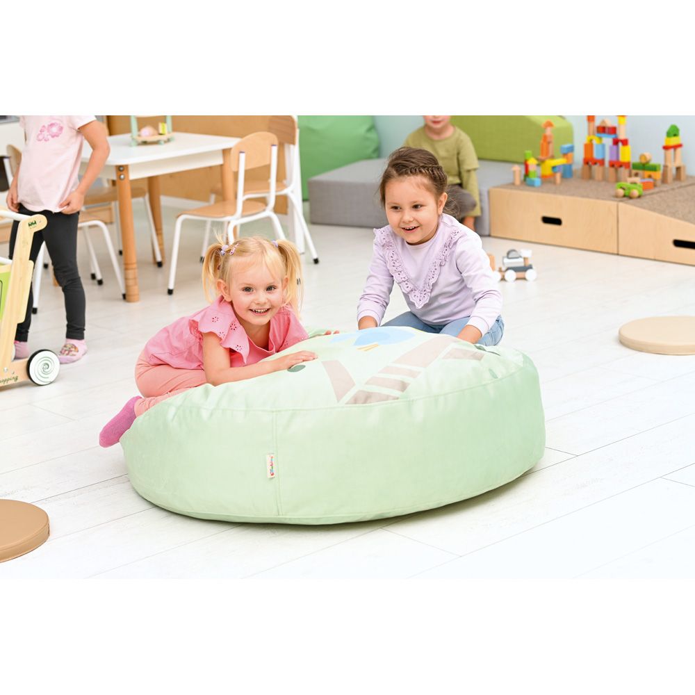 Forest Print Oversized Floor Cushion by Moje Bambino