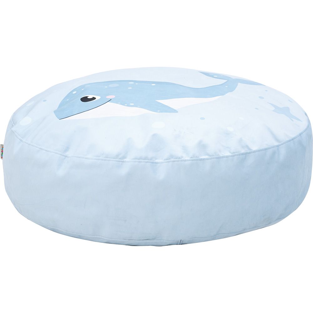 Sea Print Oversized Floor Cushion by Moje Bambino