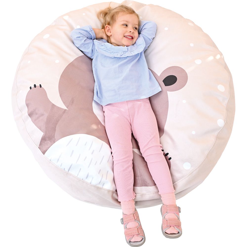 Mountain Print Oversized Floor Cushion by Moje Bambino