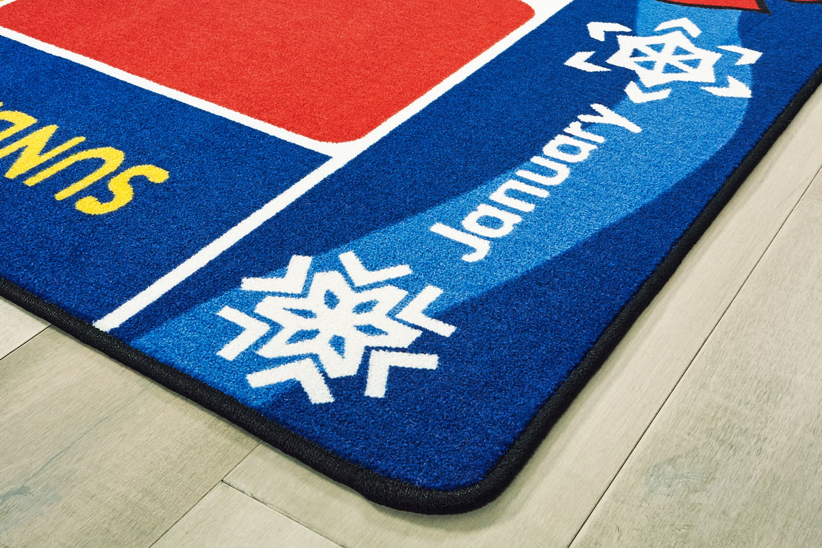 Calendar Classroom Rug, view 2