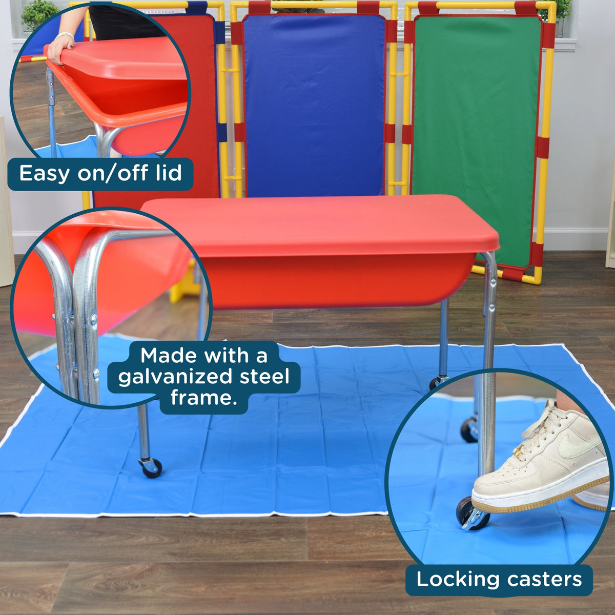 Medium Mobile Sensory Table, view 10