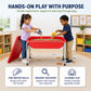 Medium Mobile Sensory Table, Lid and 30 lb Sand Fill, view 5