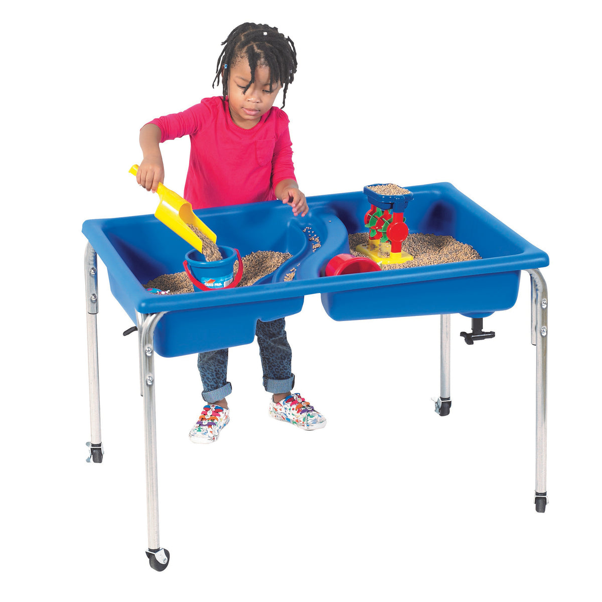 Double-Basin Mobile Sand and Water Table