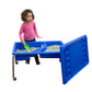 Neptune Double-Basin Mobile Sand and Water Table – 18" Table and Lid