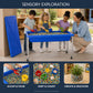 Large Mobile Sensory Table, Lid and 40 lb Rainbow Fill, view 3