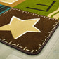 KIDSoft Toddler Alphabet Blocks Nature Classroom Rug, view 2