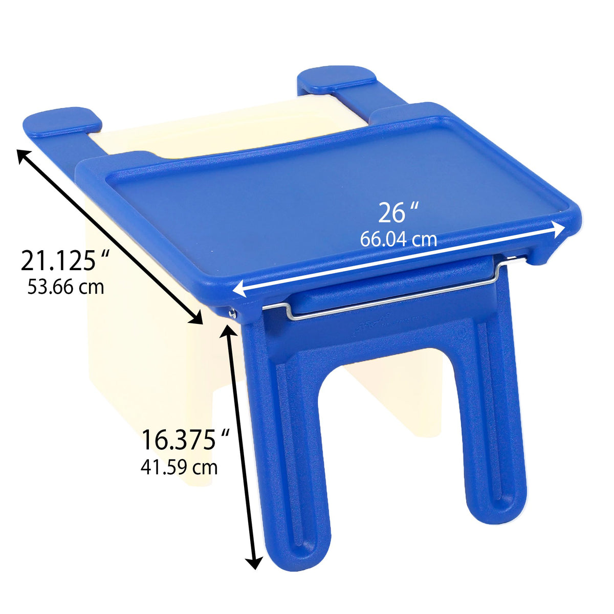 Fold-Flat Desk Tray for Cube Chair, view 2
