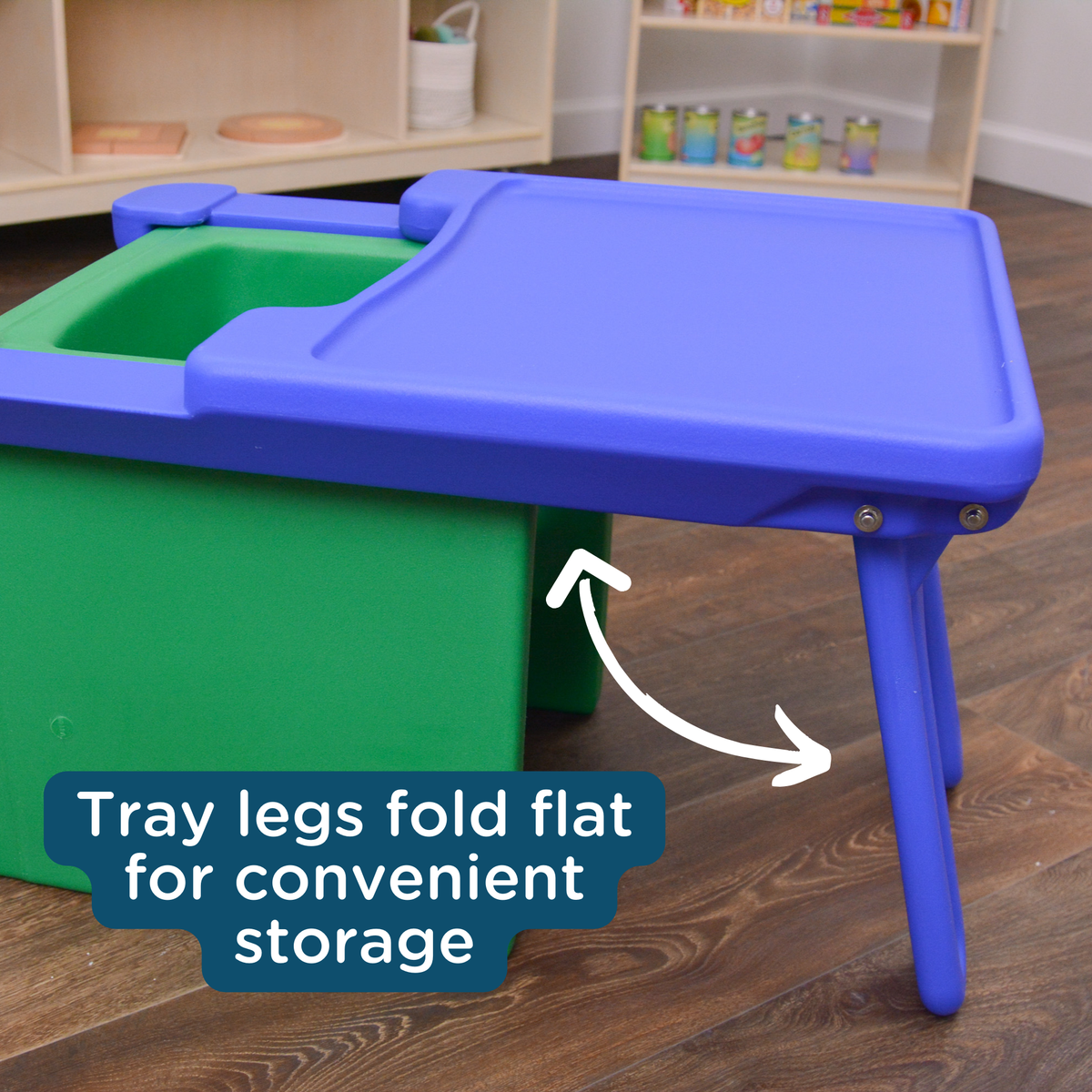 Fold-Flat Desk Tray for Cube Chair, view 4