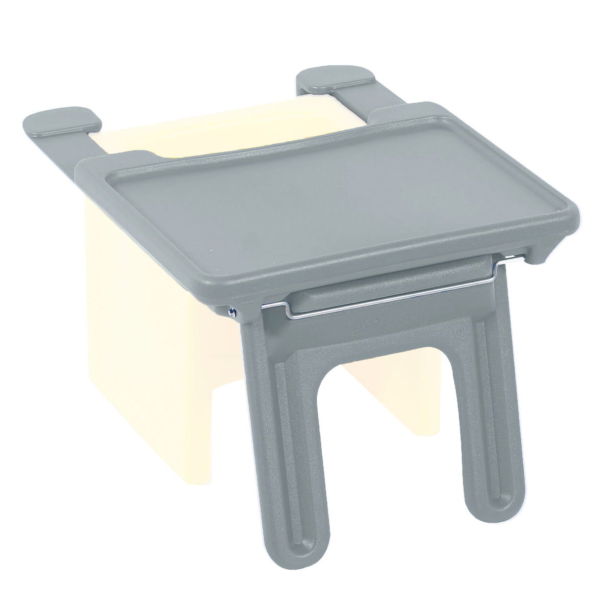 Edutray Fold-Flat Desk Tray for Cube Chair – Gray