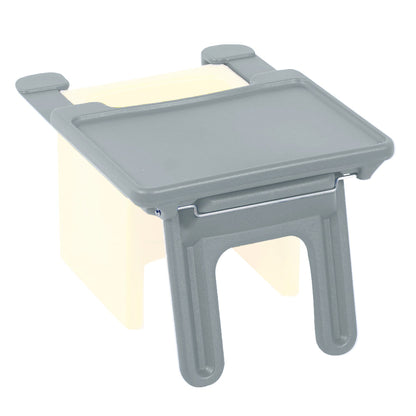 Edutray Fold-Flat Desk Tray for Cube Chair – Gray