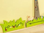 Blooming Meadow Sliding Flowers Wall Activity by HABA Pro