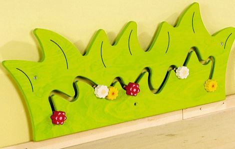 Blooming Meadow Sliding Flowers Wall Activity by HABA Pro