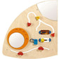 Left Quarter-Circle Sensory Learning Wall Panel by HABA Pro